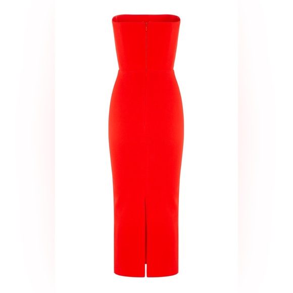 Callan Stretch Crepe Strapless Dress - Picture 4 of 12